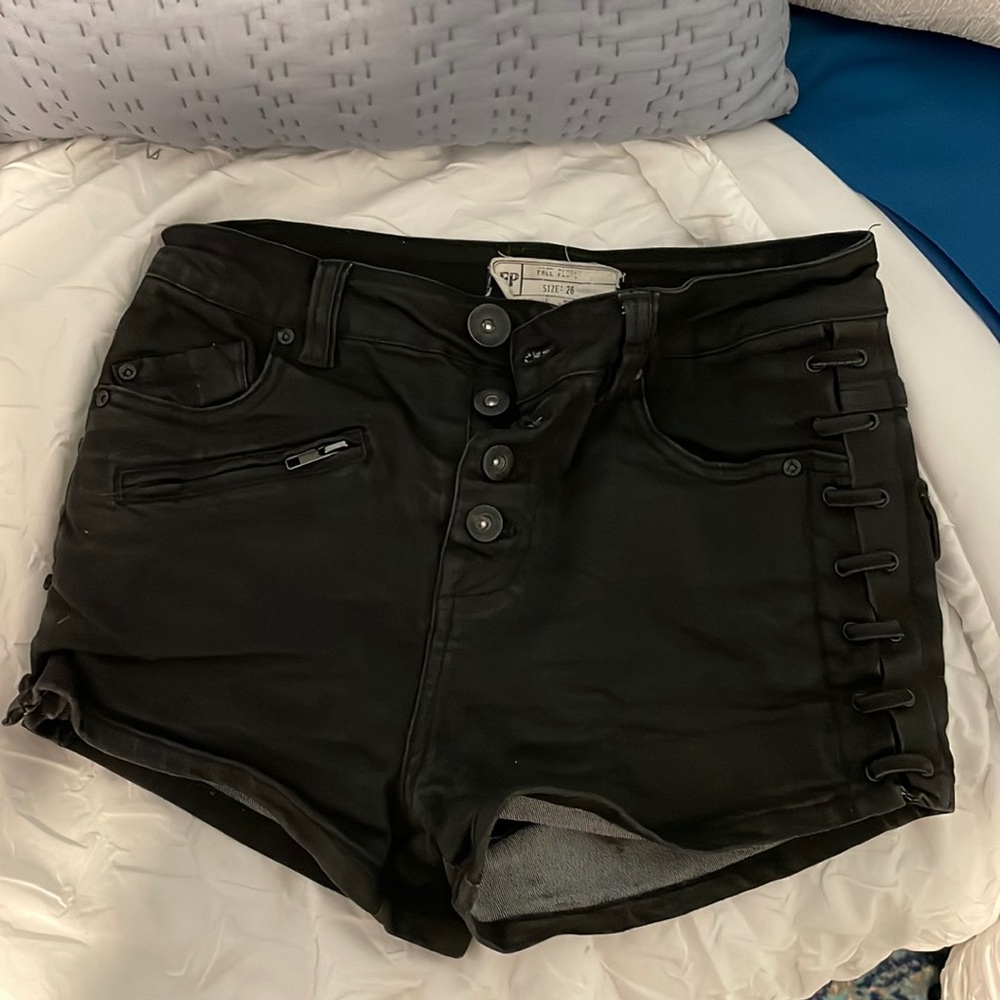 Black free people shorts